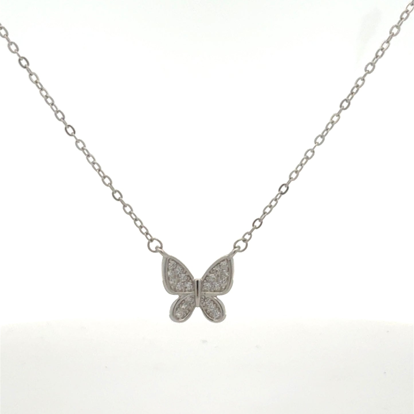 Elegant Butterfly Pendant Necklace