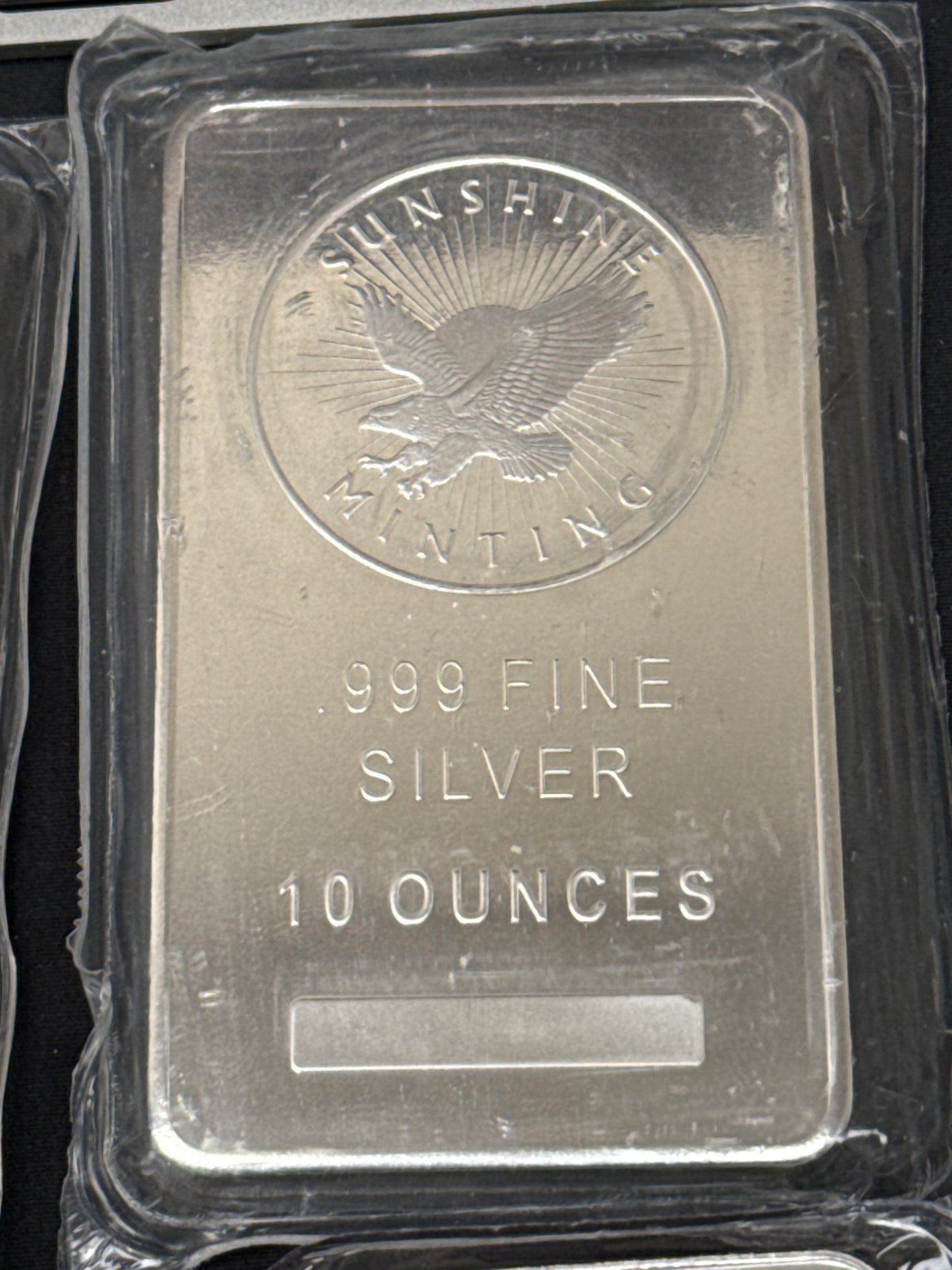 10 Oz Silver Bar Sunshine