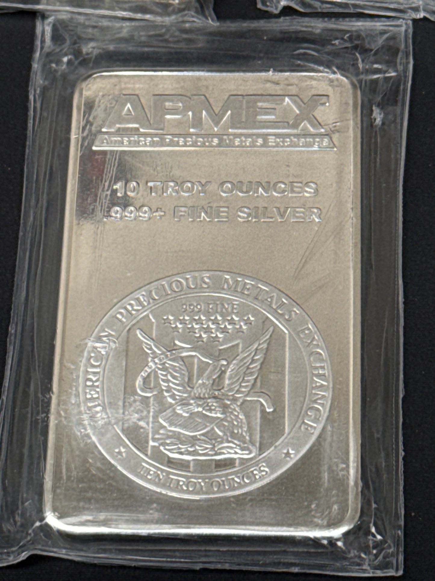10 Oz Silver Bar Apmex