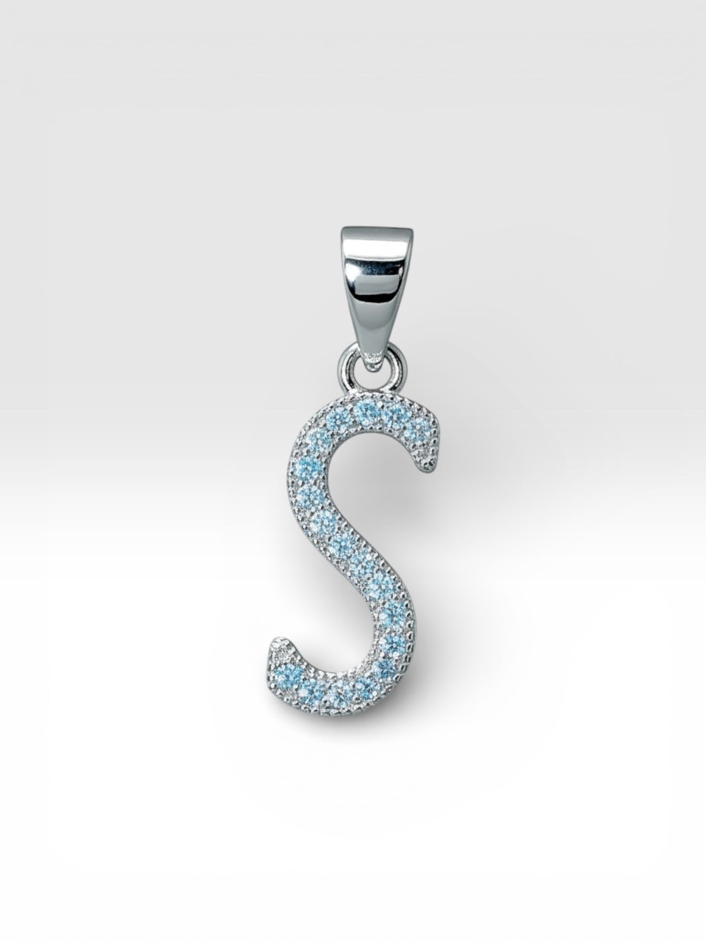 Initial S Pendant | 925 Silver
