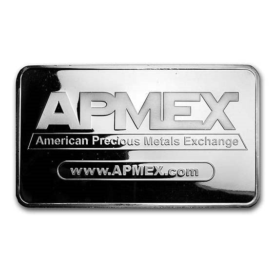 10 Oz Silver Bar Apmex