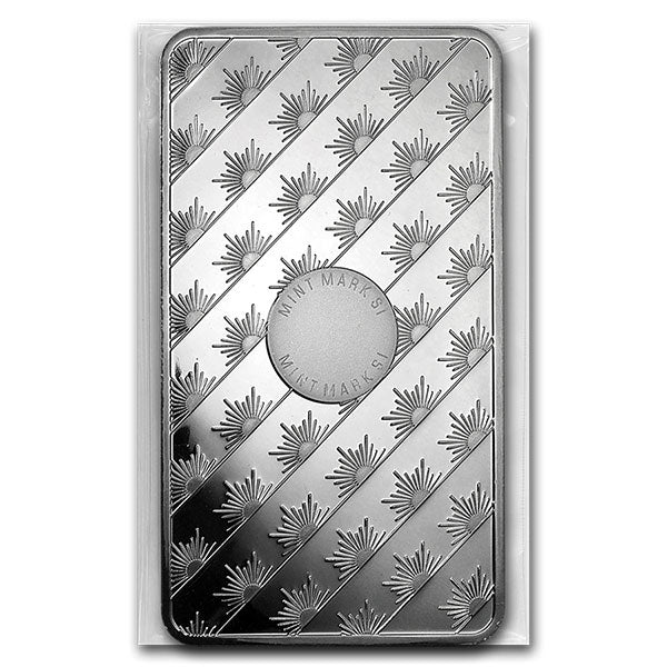 10 Oz Silver Bar Sunshine