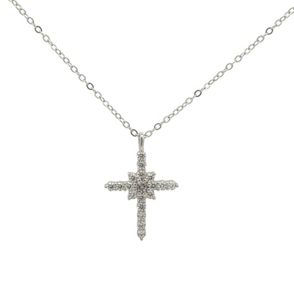 Silver Cross Necklace | 925 Silver