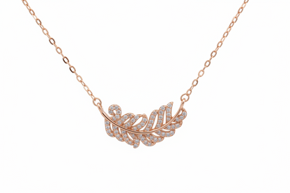 Leaf Necklace | 925 Silver