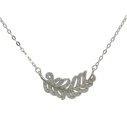 Leaf Necklace | 925 Silver