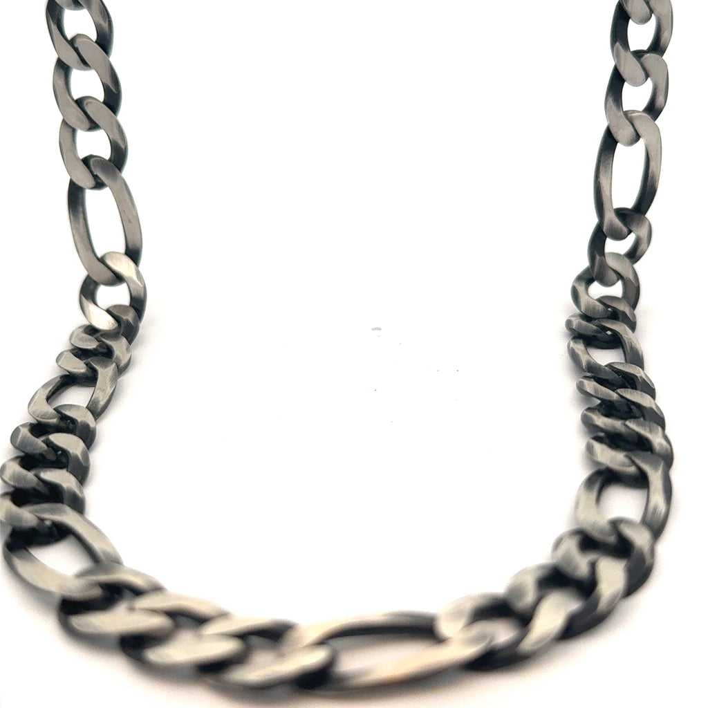 Bold Silver-Tone Link Chain Necklace | Versatile & Elegant Metal Jewelry