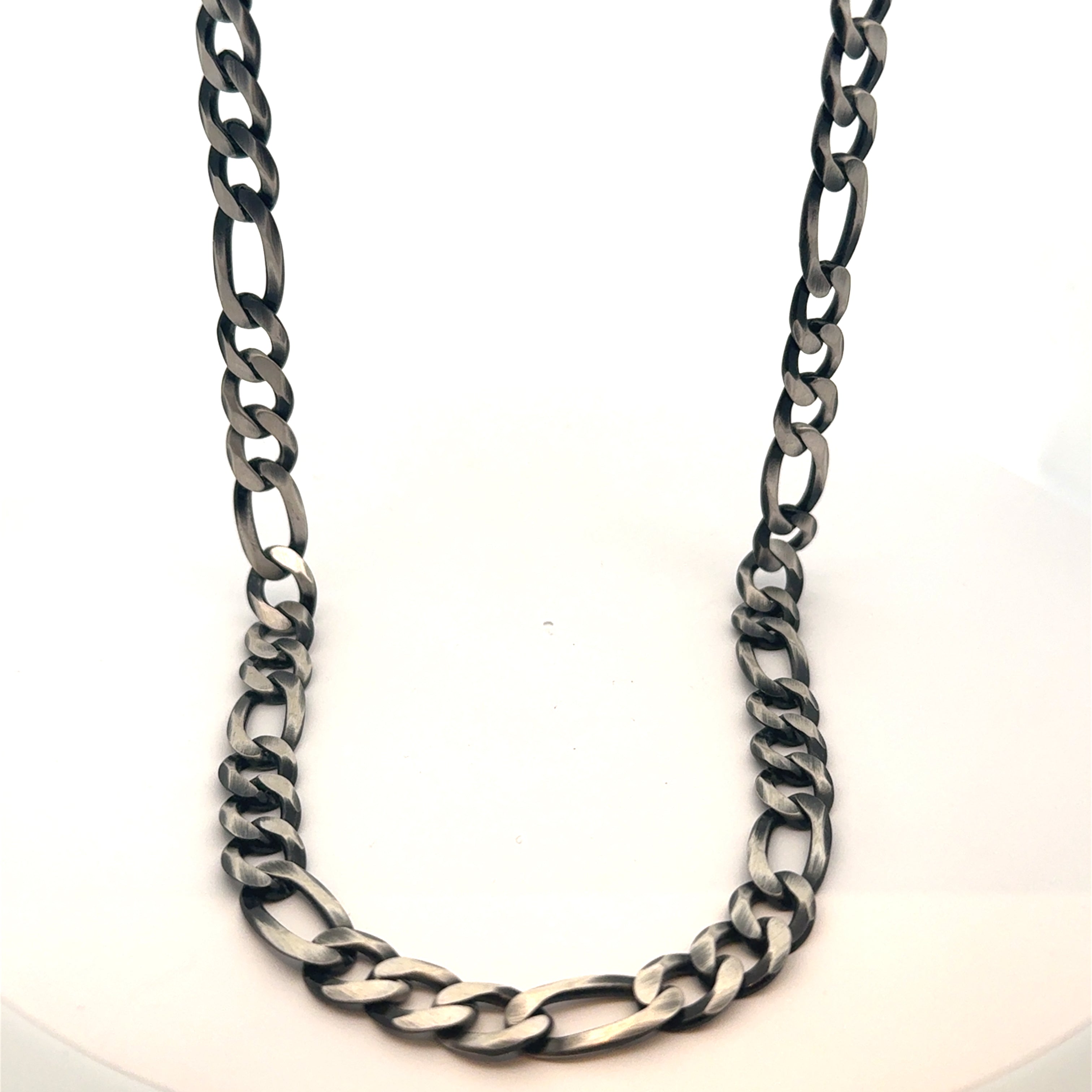 Bold Silver-Tone Link Chain Necklace | Versatile & Elegant Metal Jewelry