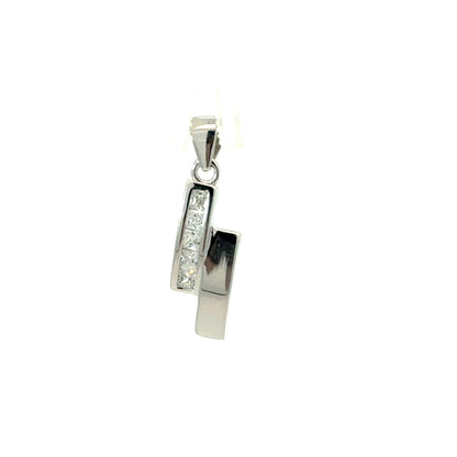 Sleek Crystal Earrings | Contemporary Design with Sparkling Accents