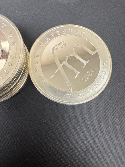 1 Oz Silver Coin FM