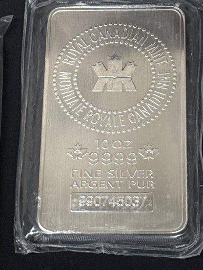 10 Oz Silver Bar RCM