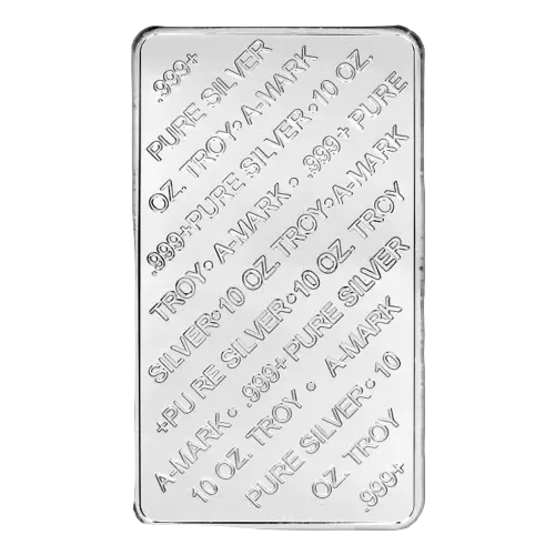 10 Oz Silver Bar A-Mark