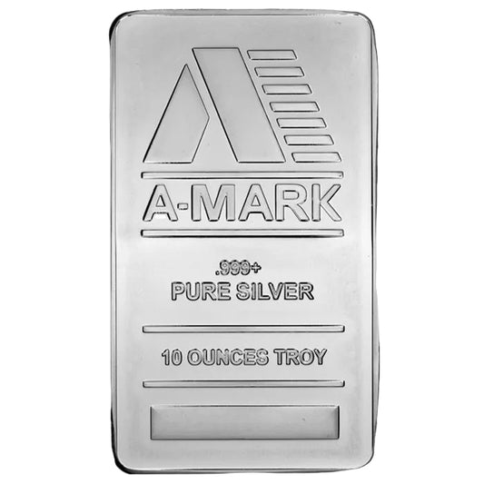 10 Oz Silver Bar A-Mark