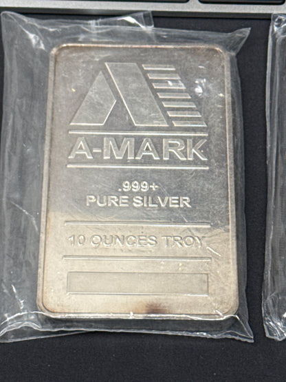 10 Oz Silver Bar A-Mark