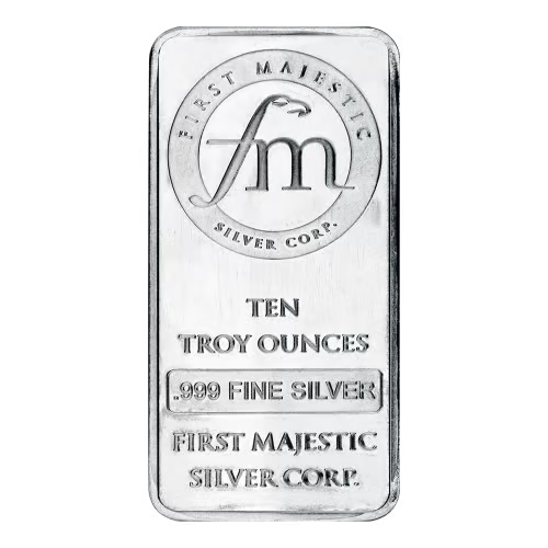 10 Oz Silver Bar FM
