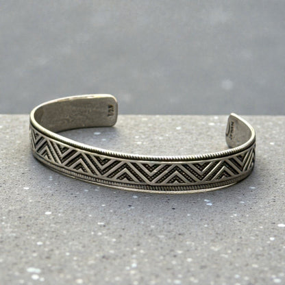 Vanguard Silver Cuff | 925 Silver