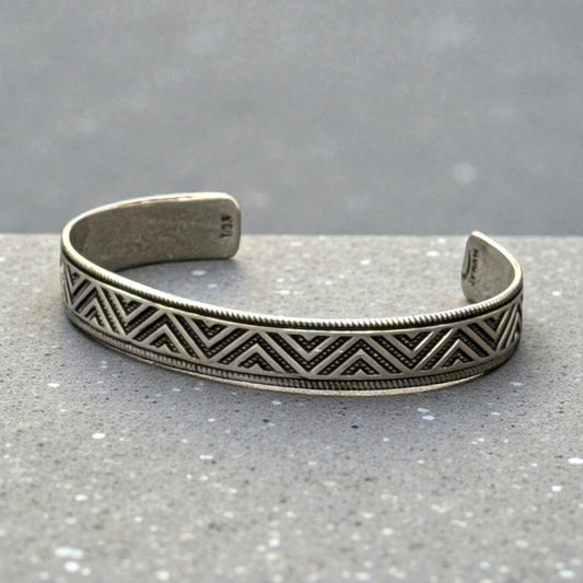 Vanguard Silver Cuff | 925 Silver