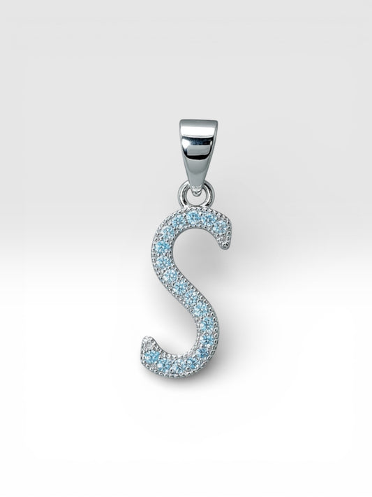Initial S Pendant | 925 Silver