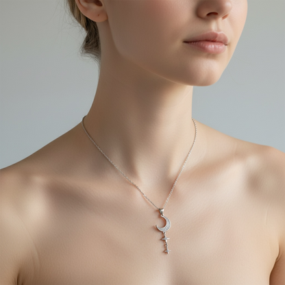 Moonfall Necklace | 925 Silver