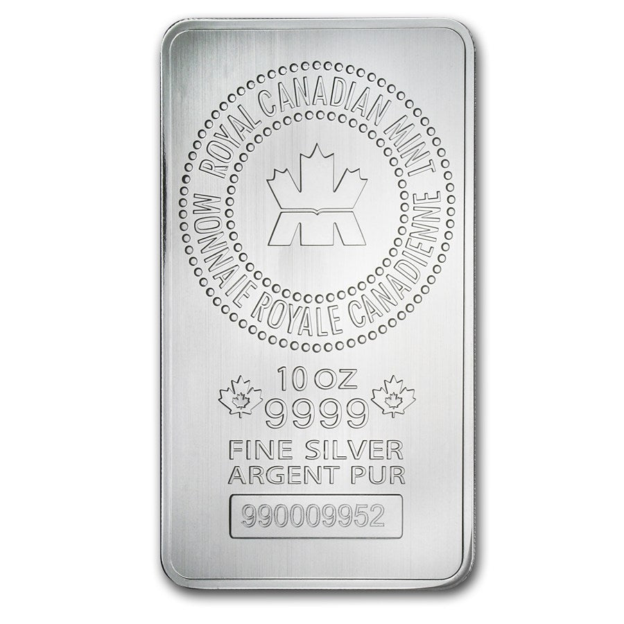 10 Oz Silver Bar RCM