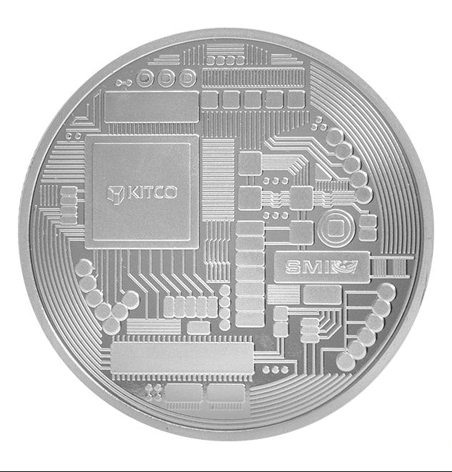 1 Oz Silver Coin Kitco BTC