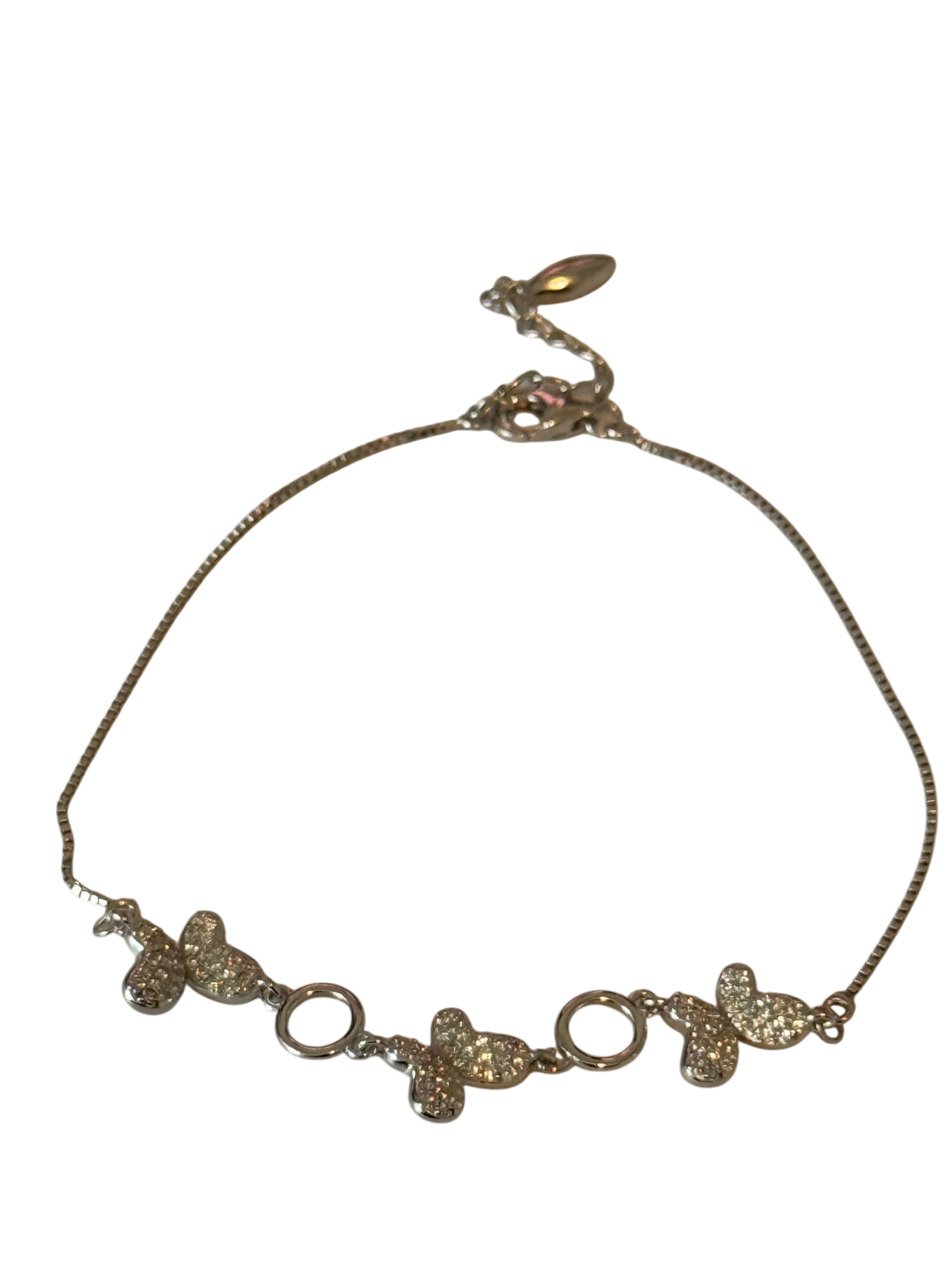Butterflies Chain Bracelet | 925 Silver